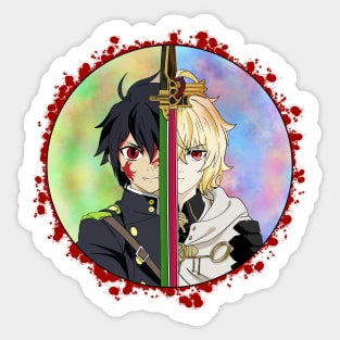 Seraph of the end - Demon's form Sticker